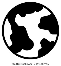Globe icon for web, app, infographic, etc