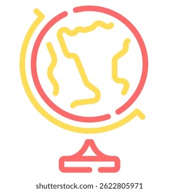 Ícone de globo, para web, app, infográfico, etc