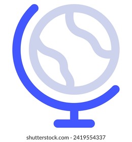 Globe Icon for web, app, uiux, infographic, etc