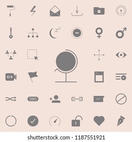 Globe icon. web icons universal set for web and mobile