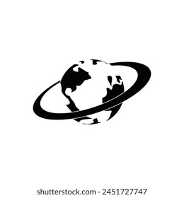 globe icon web isolated on white background