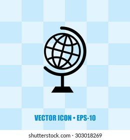Globe Icon for Web & Mobile. Eps-10.