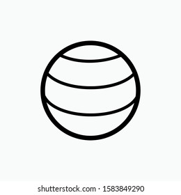 Globe Icon. World, Earth Symbol. Applied for Design, Presentation, Website or Apps Elements - Vector. 