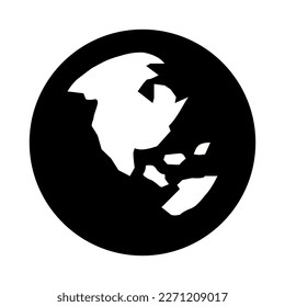 globe icon or world icon is an ilustrator for your projek or work
