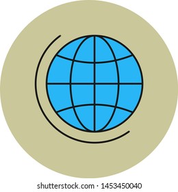 Globe icon for your project
