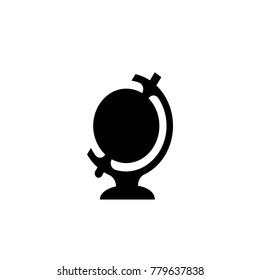 globe icon.black design color