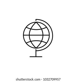 globe icon.Element of popular tourism icon. Premium quality graphic design. Signs, symbols collection icon for websites, web design,