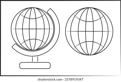 Globe icon.Globe Icon vector illustration, Go to web symbol icon, www symbol, Web icon, 