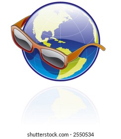 The Globe Icons Set - Design Elements 54g, it’s specially designed with a web designers in mind to achieve PIN SHARP ICONS ON A SCREEN.