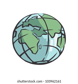 58,515 Earth globe drawing Images, Stock Photos & Vectors | Shutterstock