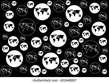 Globe - Illustration, Planet - Space, Planet Earth, Single Object, Computer Icon