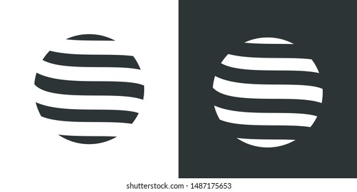 Globe Illustration Symbol Icon Vector