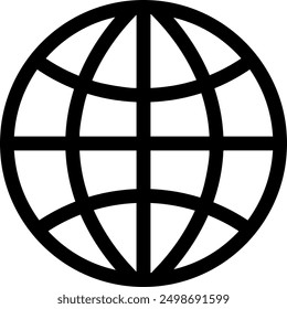 globe internet icon, for backgrounds and designers and textures