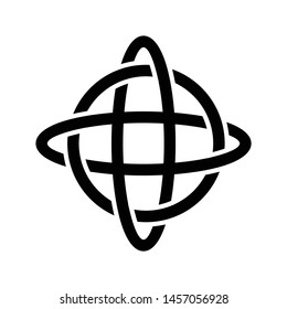 globe internet network  icon vector