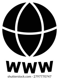 Globe internet world wide web