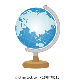 Globe isolated on white