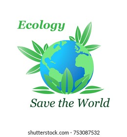 the globe leaves the environment to save the world