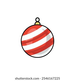 globe light christmas vector simple suitable for poster design