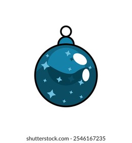 globe light christmas vector simple suitable for poster design
