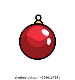 globe light christmas vector simple suitable for poster design
