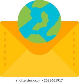 Globe Line vector Icon Design