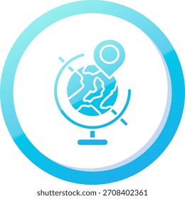 Globe Line Vector Diseño de iconos