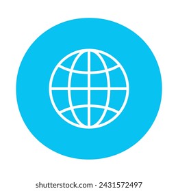 Globe Logo kombinieren mit Buchstaben O Vektor-Vorlage