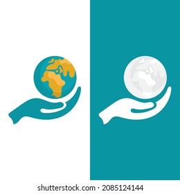 globe logo design template  vector globe design template