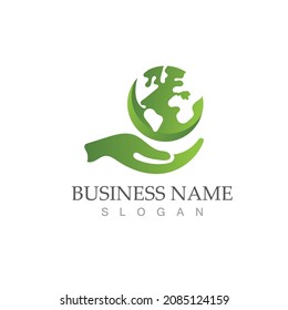 globe logo design template  vector globe design template