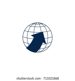 Globe Logo Design Template VI