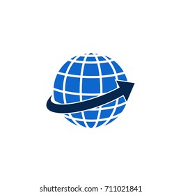 Globe Logo Design Template VIII