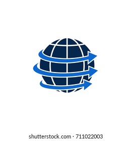 Globe Logo Design Template XVI