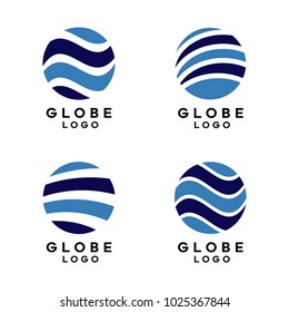 Globe Logo Design Vector