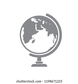 Globe logo and icon.