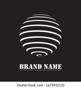 Globe Logo Icon Abstract Design Symbol