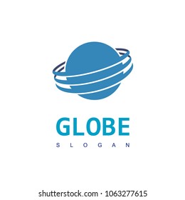 Globe Logo, Planet Icon Design