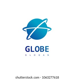 Globe Logo, Planet Icon Design