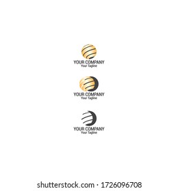 Globe Logo Set for Modern Company