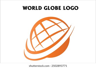 a globe logo with a globe logo that says world globe on it.