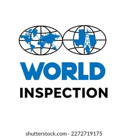 A globe logo typically features a simplified or stylized representation of the Earth, symbolizing global reach or unity