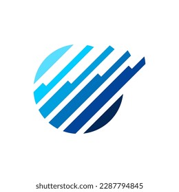 Globe logo vector illustration design template