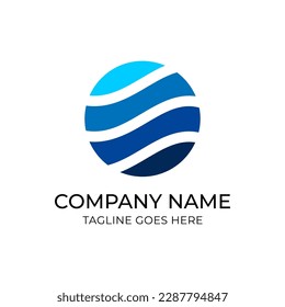 Globe logo vector illustration design template