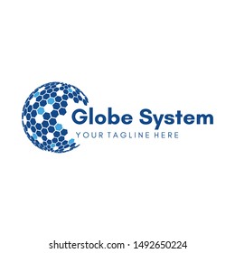 Globe logo for your business and company incorporated