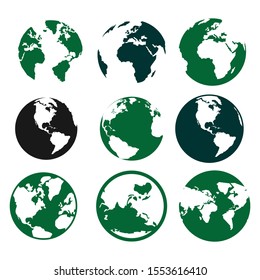 globe logos from various states.