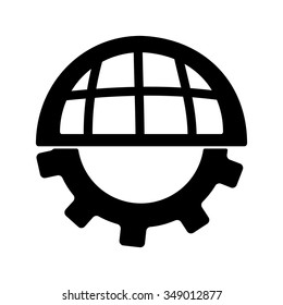 globe maintenance icon