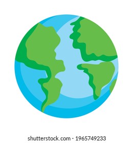globe map geography isolated style