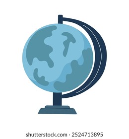 Globe map icon isolated design on white background.