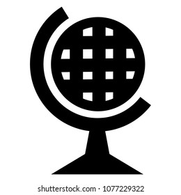 Globe, Map Icon Vector