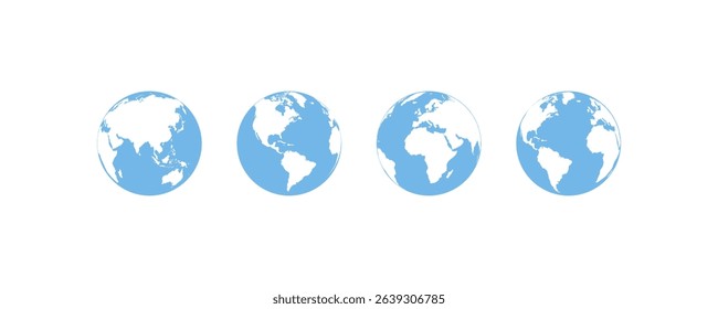 Globe Map. World Globe. Globe Icon. Earth Map