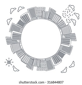globe metropolis and overpopulation